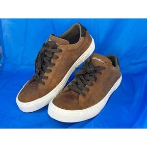 Eddie Bauer Haller Leather Sneaker M 9.5 Tan/Leather